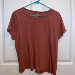Rose pink t-shirt (x-large) from American Eagle. Worn a few times.